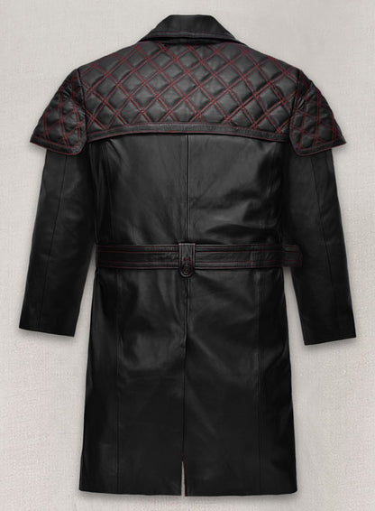 Elvis Presley Leather Long Coat - LeatherCult