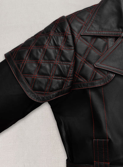 Elvis Presley Leather Long Coat - LeatherCult