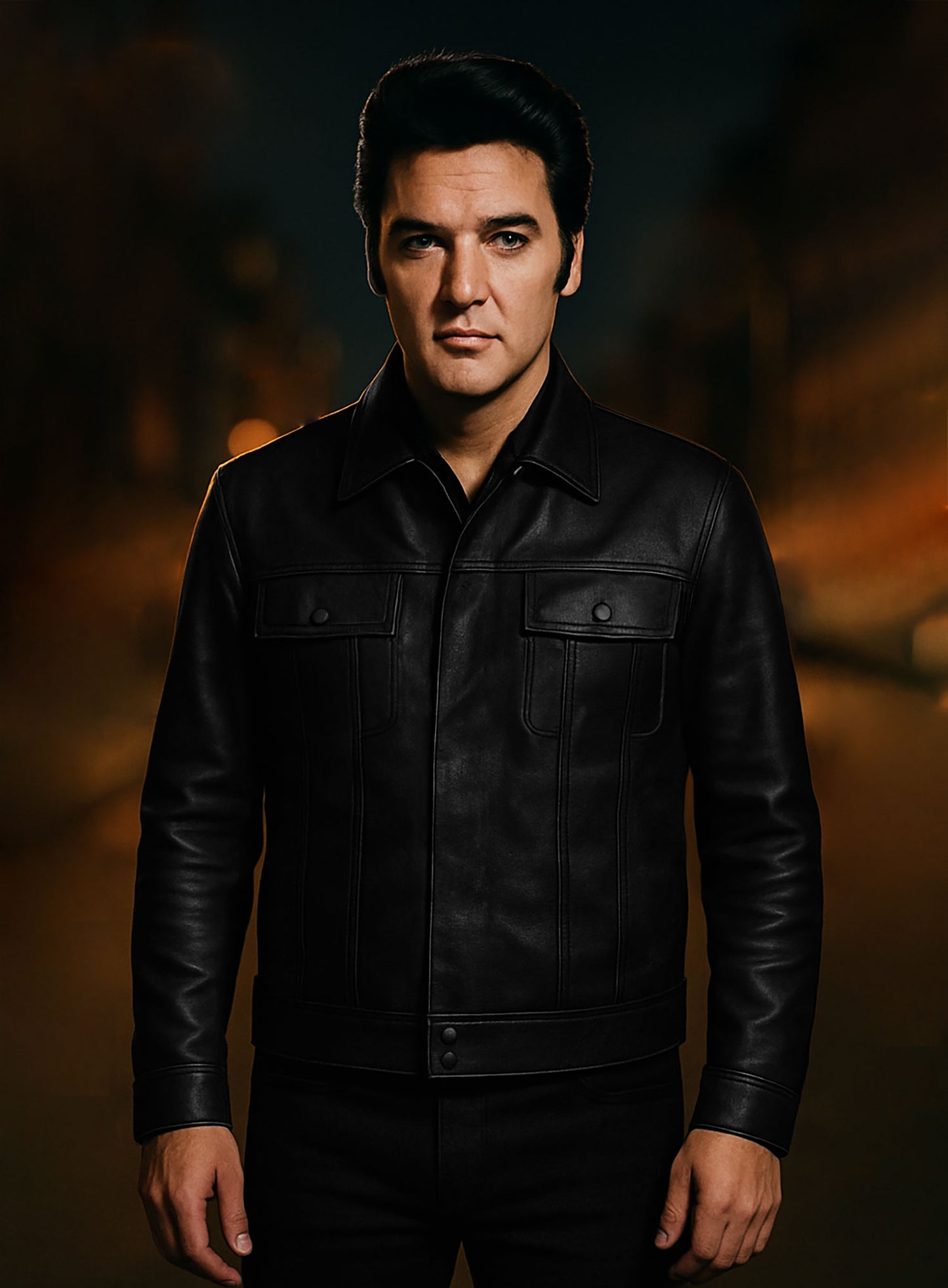 Elvis Presley Leather Jacket