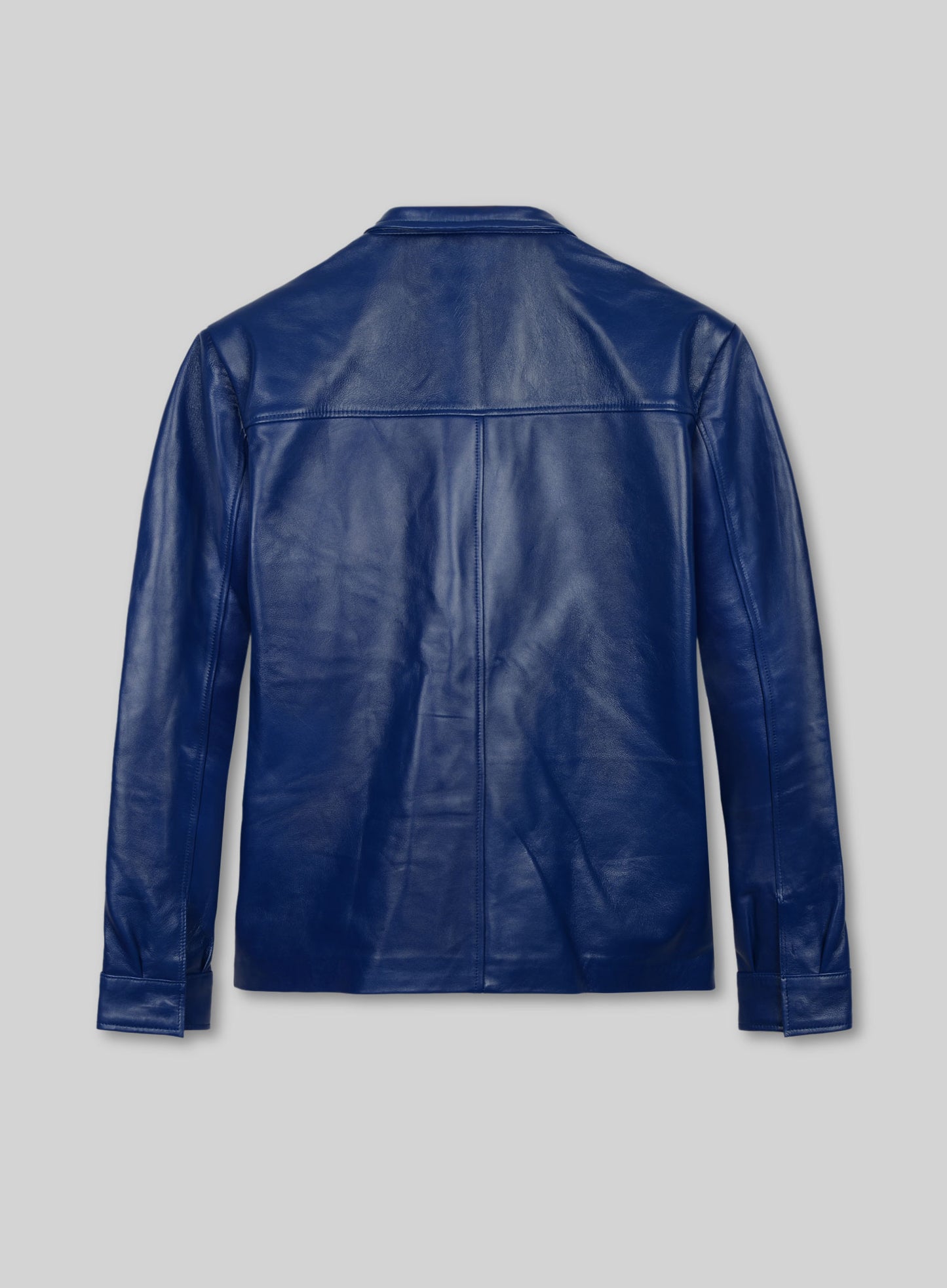 Elvis Presley Speedway Blue Leather Jacket