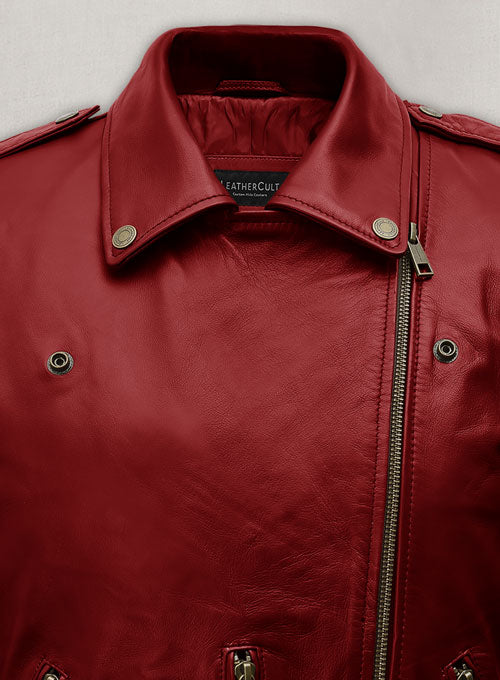 Emilia Clarke Last Christmas Leather Jacket - LeatherCult