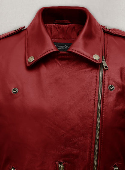 Emilia Clarke Last Christmas Leather Jacket - LeatherCult