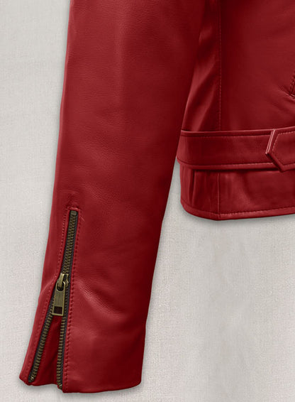 Emilia Clarke Last Christmas Leather Jacket - LeatherCult