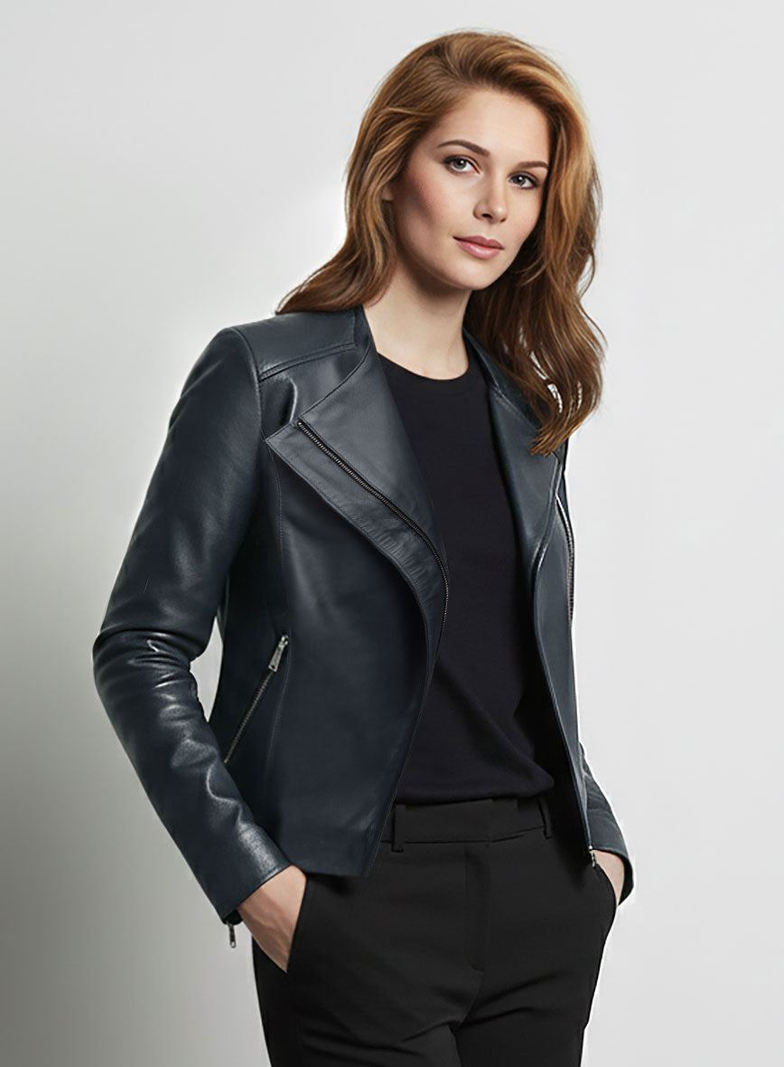 Emily Bett Rickards Arrow Leather Jacket