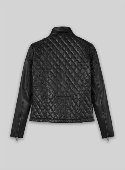 Emily Blunt Leather Jacket