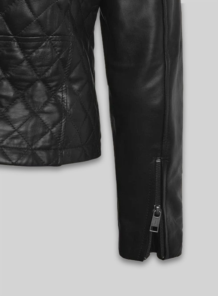 Emily Blunt Leather Jacket