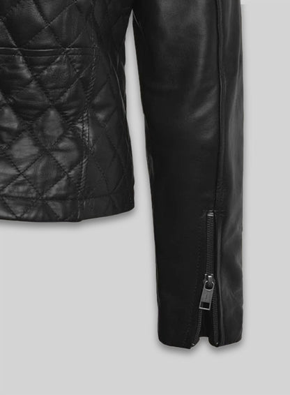 Emily Blunt Leather Jacket