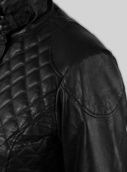 Emily Blunt Leather Jacket