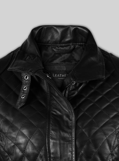 Emily Blunt Leather Jacket