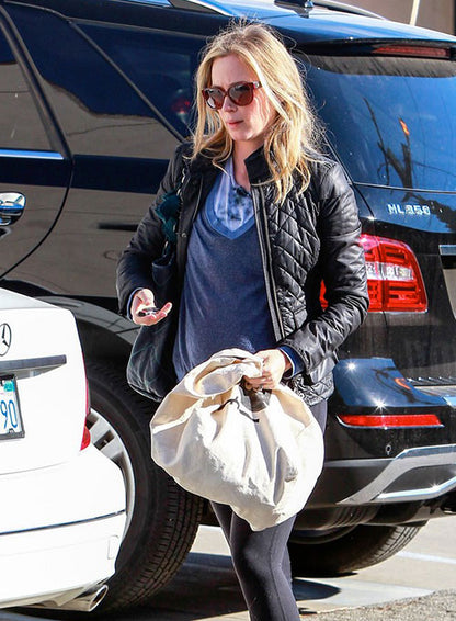 Emily Blunt Leather Jacket - LeatherCult