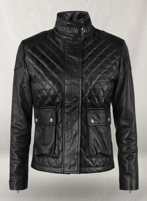 Emily Blunt Leather Jacket - LeatherCult
