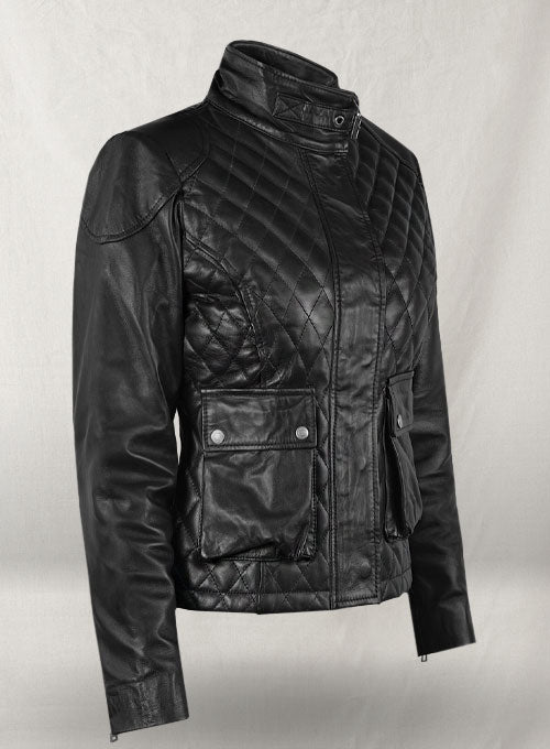 Emily Blunt Leather Jacket - LeatherCult