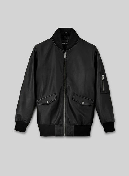 Eminem Red Carpet Leather Jacket