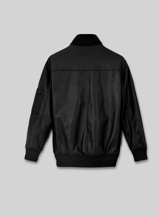 Eminem Red Carpet Leather Jacket