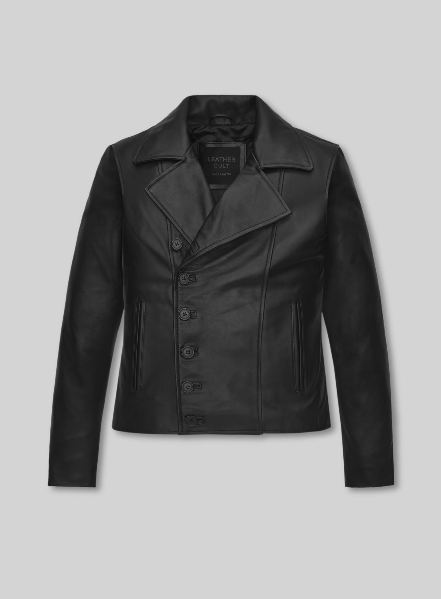 Emma Stone Leather Jacket #1