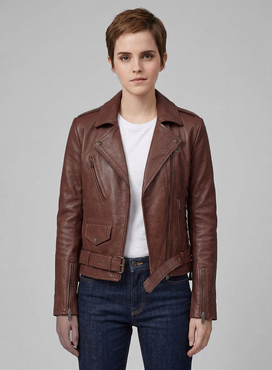 Emma Watson Leather Jacket