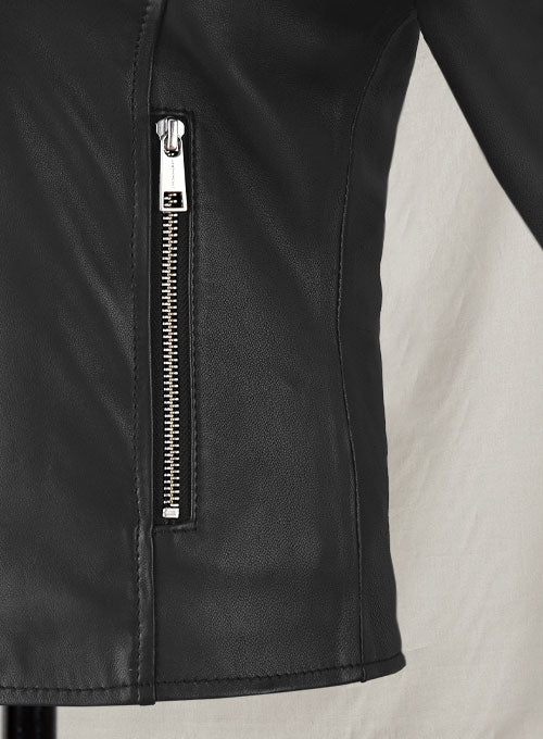 Eva Studded Leather Jacket - LeatherCult