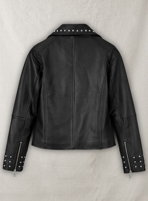 Eva Studded Leather Jacket - LeatherCult