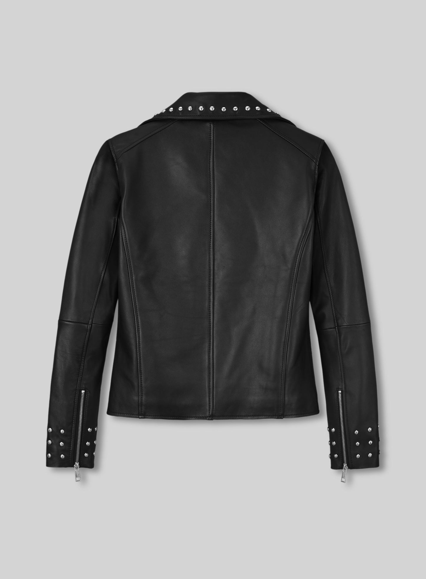 Eva Studded Leather Jacket