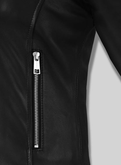 Eva Studded Leather Jacket