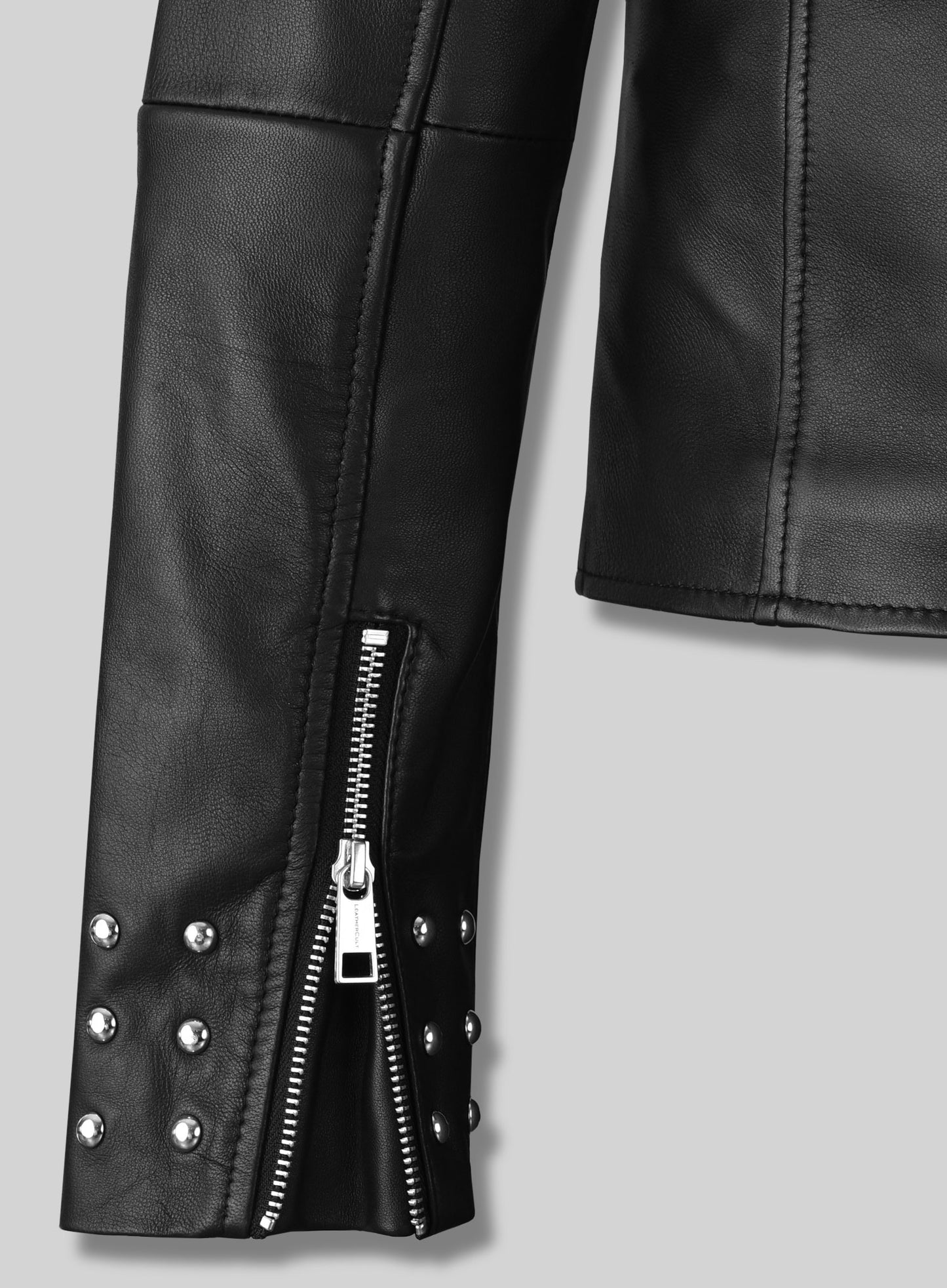 Eva Studded Leather Jacket