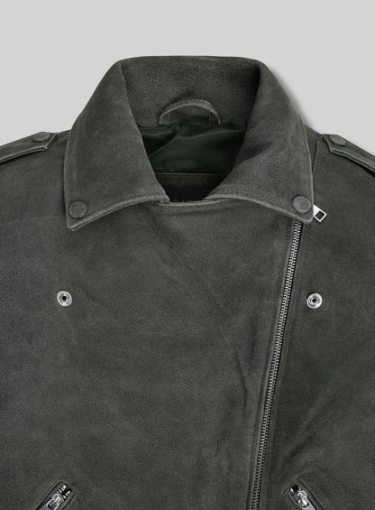 Evrim Moto Leather Jacket