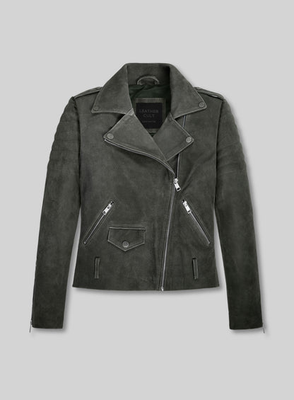 Evrim Moto Leather Jacket