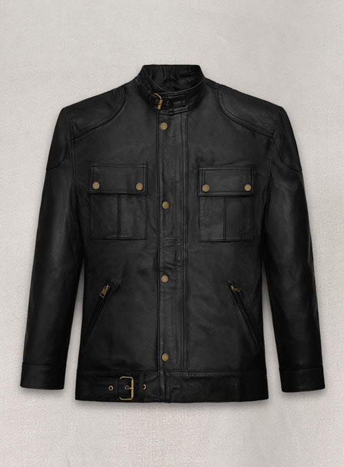 The Expendables Lee Christmas Leather Jacket - LeatherCult