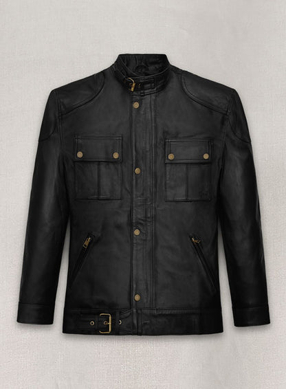The Expendables Lee Christmas Leather Jacket - LeatherCult