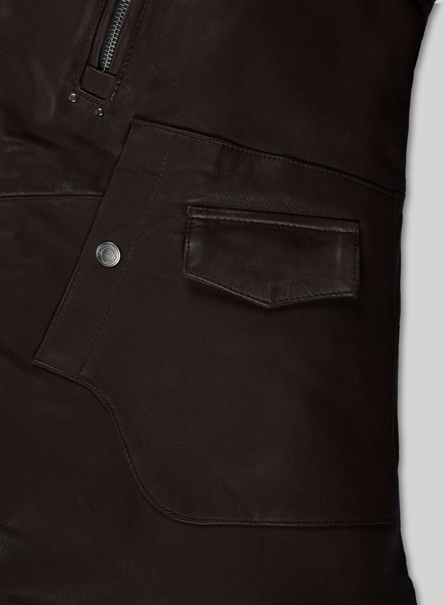 Falcon Brown Rider Leather Jacket
