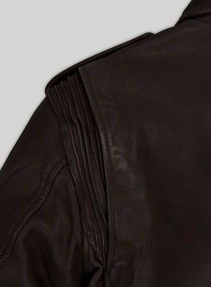 Falcon Brown Rider Leather Jacket