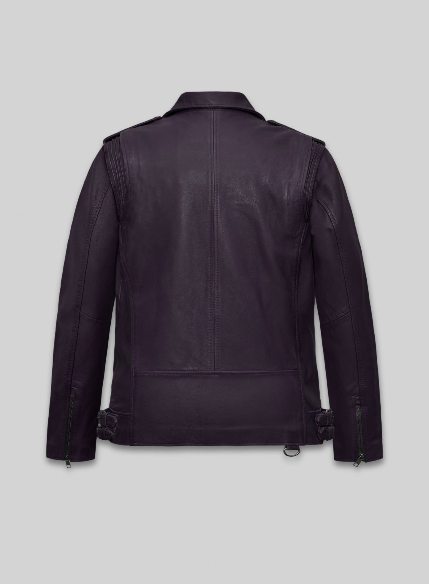 Falcon Purple Rider Leather Jacket