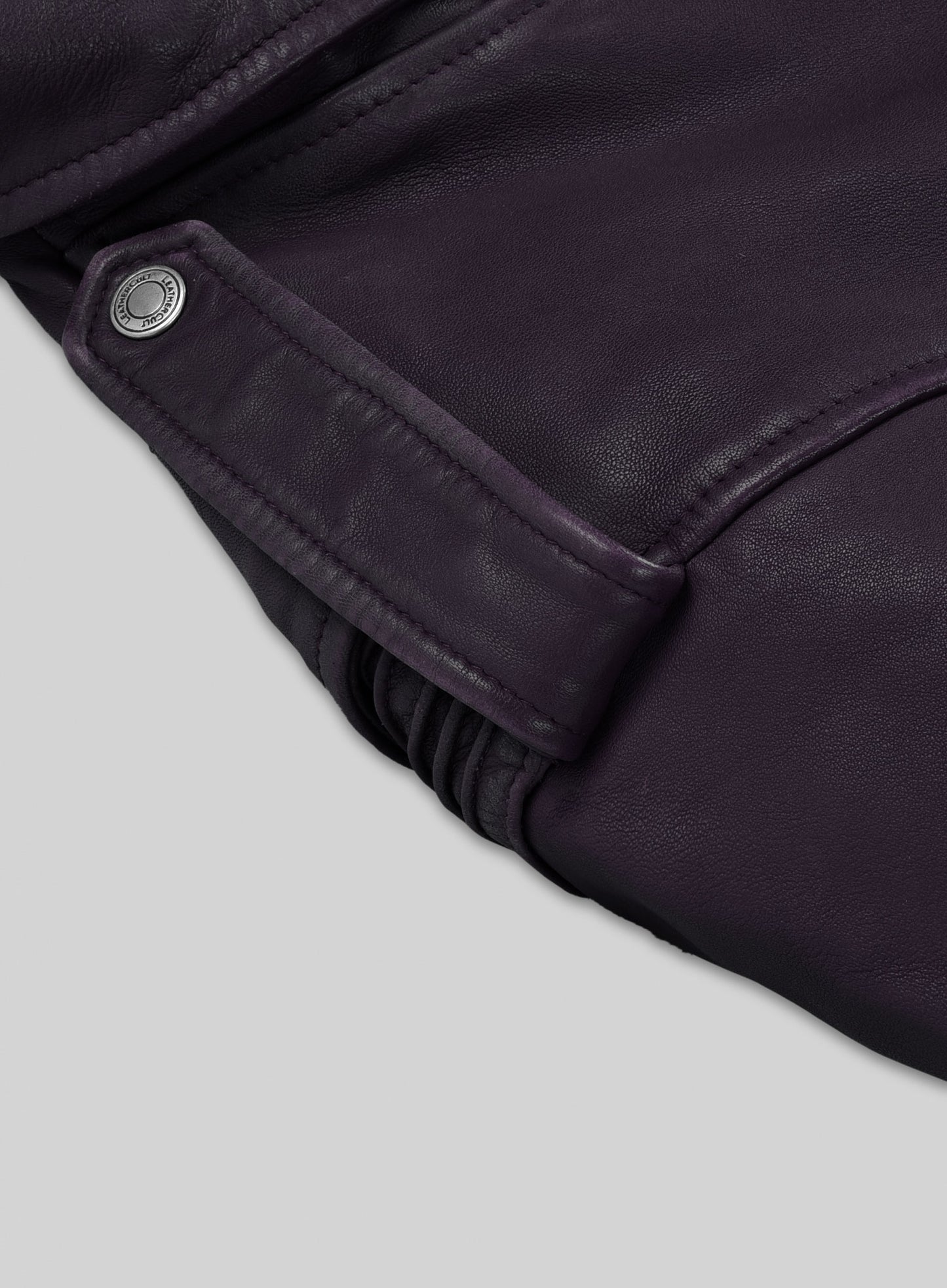 Falcon Purple Rider Leather Jacket