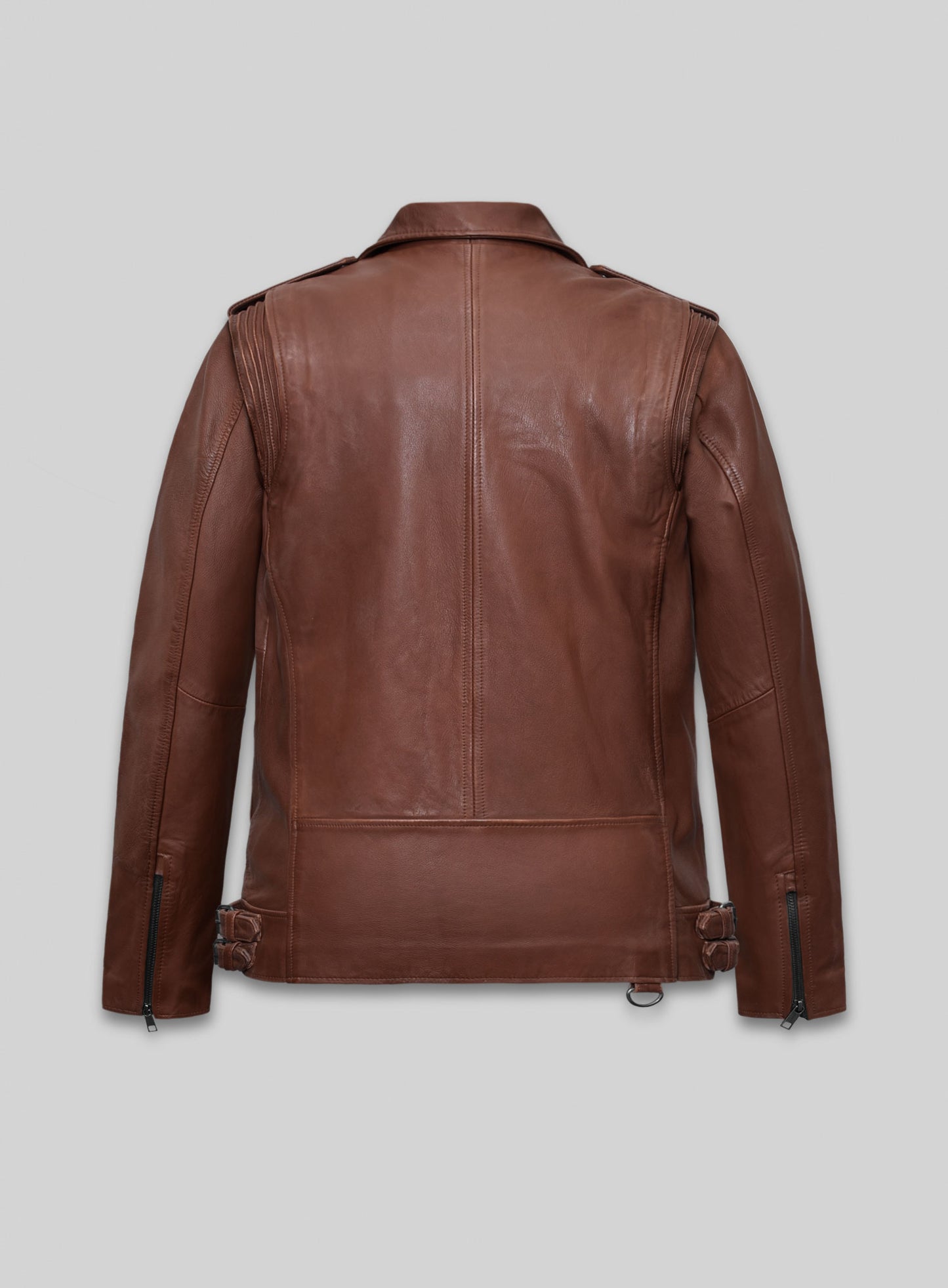 Falcon Tan Rider Leather Jacket