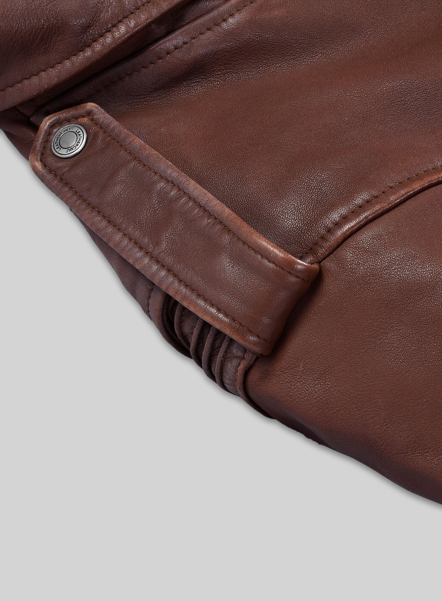 Falcon Tan Rider Leather Jacket