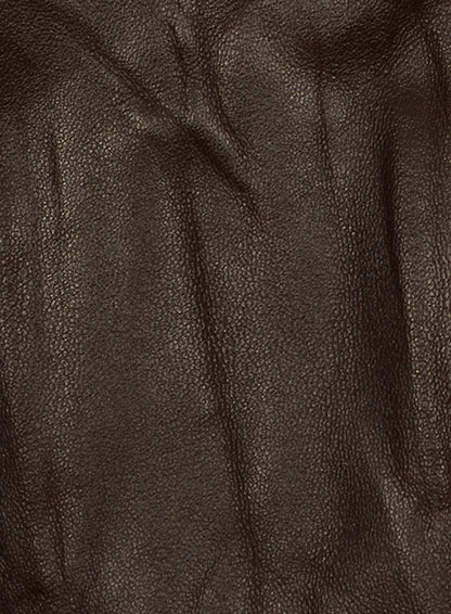 Leather Fighter T-Shirt Jacket - LeatherCult