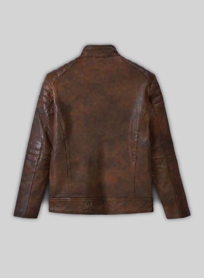 Firefly Moto Spanish Brown Biker Leather Jacket