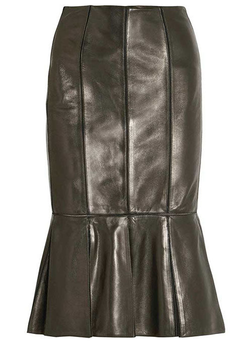 Fishtail Leather Skirt - # 451 - LeatherCult
