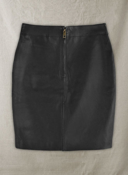 Flaky Leather Skirt - # 182 - LeatherCult