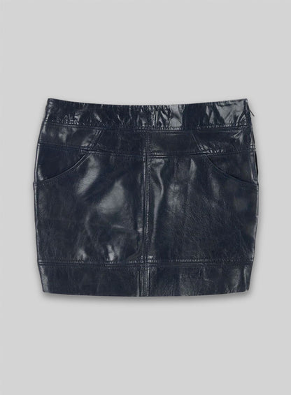 Flirty Leather Skirt - # 120