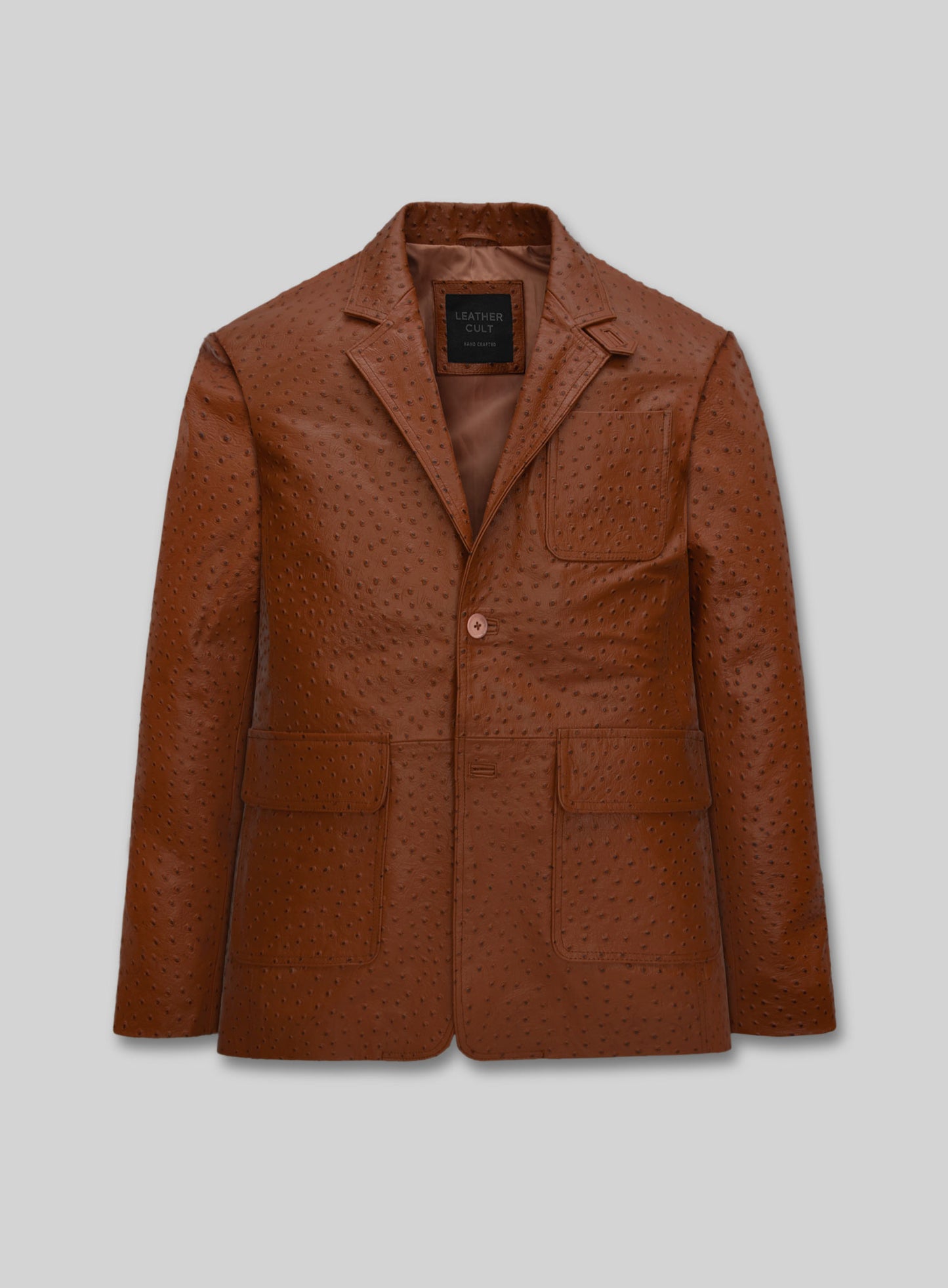 Floyd Mayweather Leather Blazer