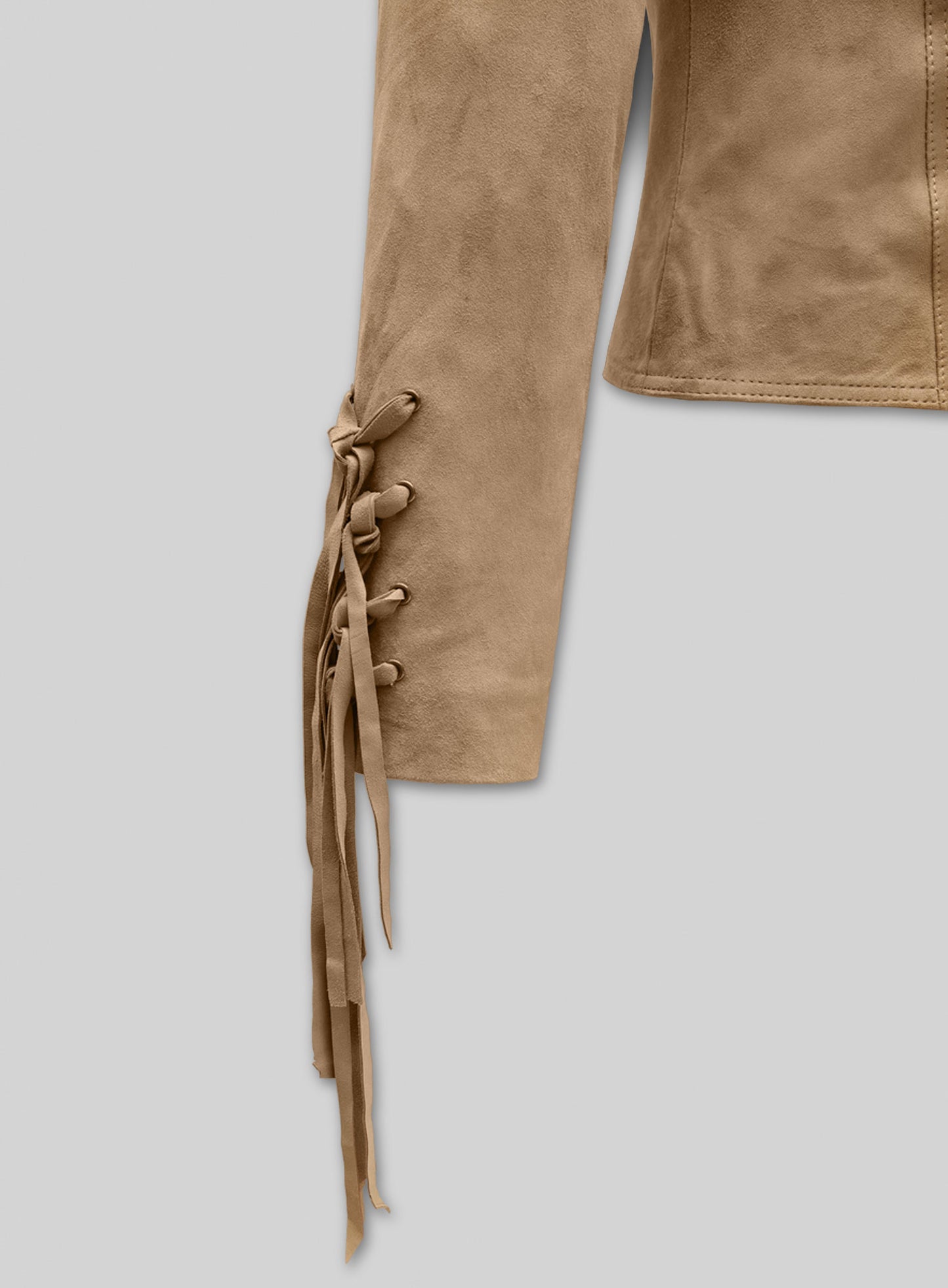 Francia Rasia How I Met Your Father Suede Jacket