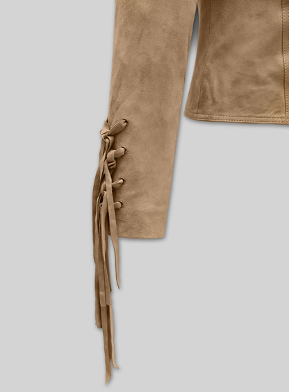 Francia Rasia How I Met Your Father Suede Jacket