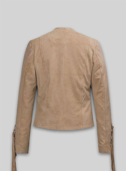 Francia Rasia How I Met Your Father Suede Jacket