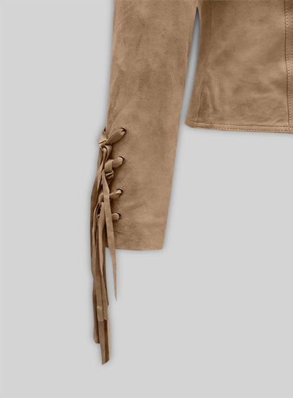 Francia Rasia How I Met Your Father Suede Jacket