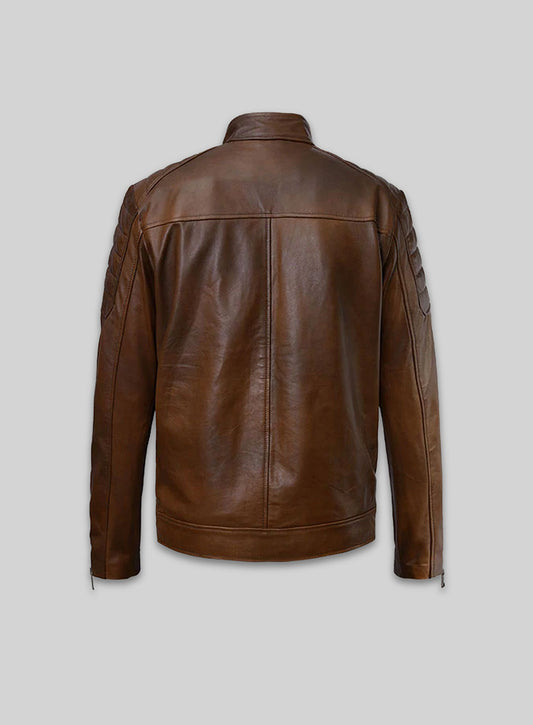 Frank Grillo Boss Level Leather Jacket