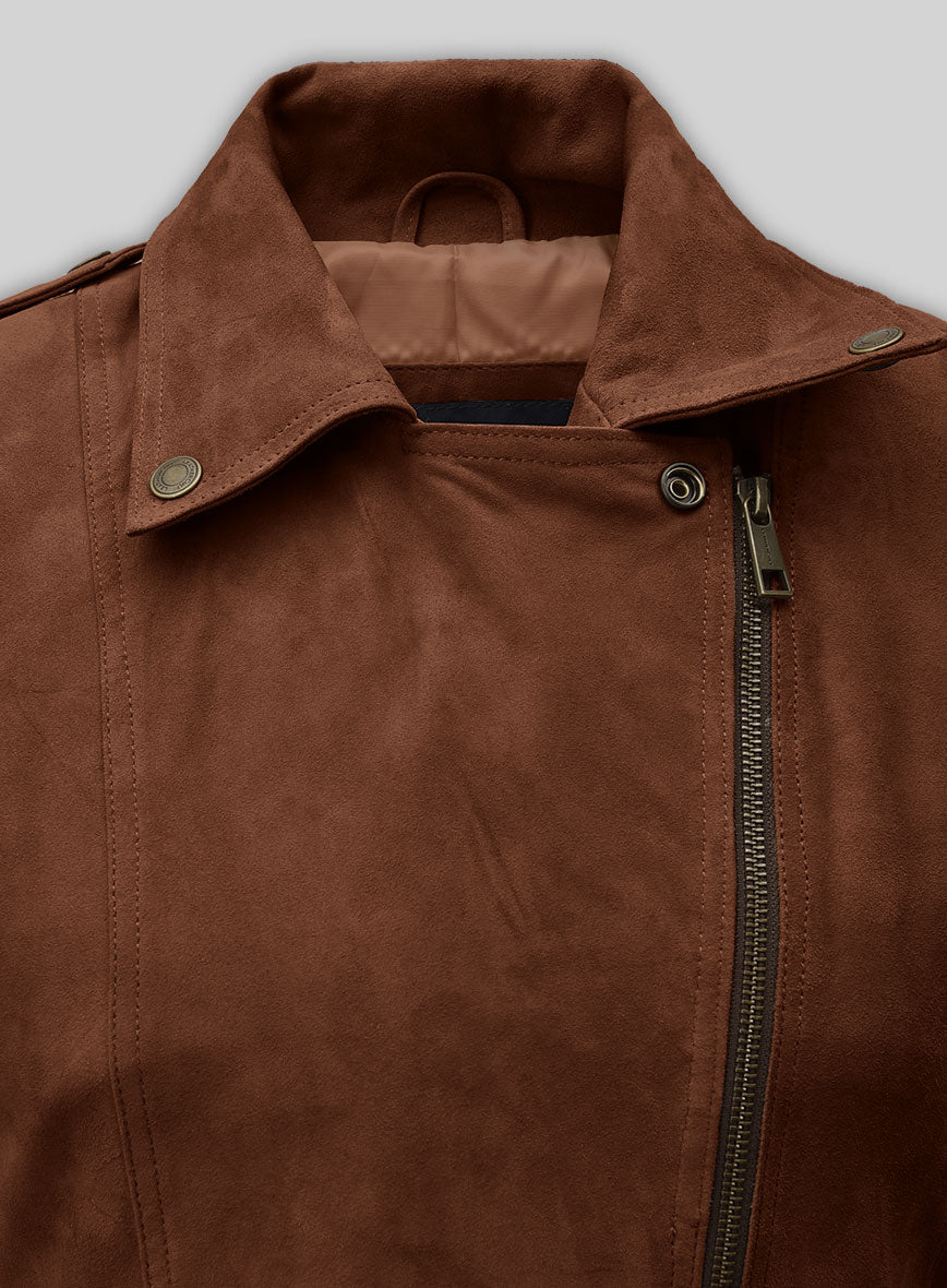 Fringe Leather Jacket #1008