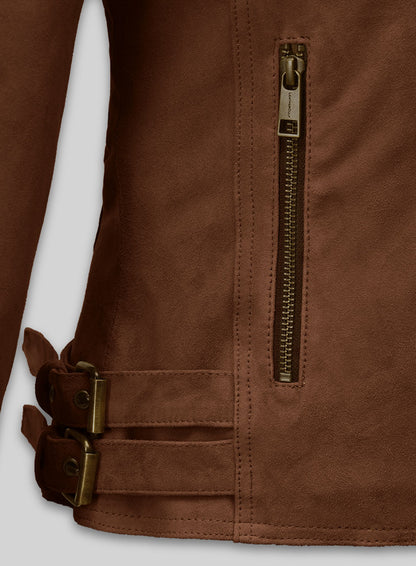 Fringe Leather Jacket #1008