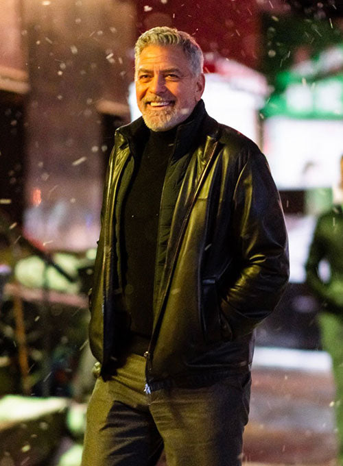 ◆clooney ケブラー パンチングレザージャケット Sサイズ 10636 George Clooney Leather jacket – LeatherCult
