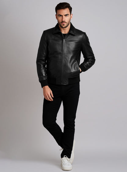 George Harrison (The Beatles) Leather Jacket